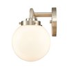 Elk Showroom Fairbanks 2275'' Wide 3Light Vanity Light, Brushed Nickel and Opal EC89984/3